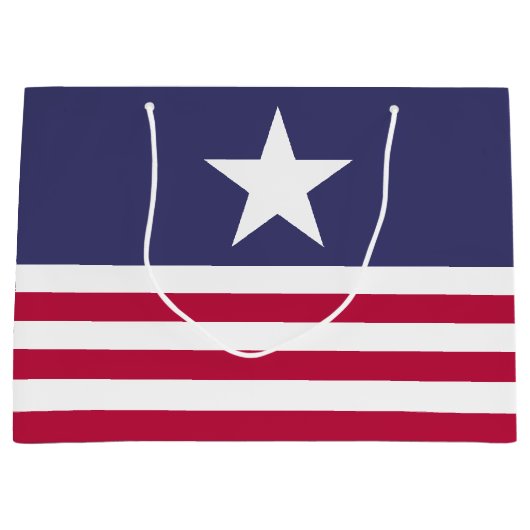 Patriottische Amerikaanse stijl Groot Cadeauzakje (Voorkant)