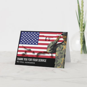 Patriottische Amerikaanse Veteranendag van de Herd Kaart