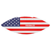 Patriottische Amerikaanse vlag, aangepast football (Paneel)