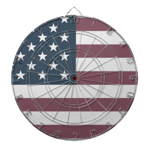 Patriottische Amerikaanse vlag aangepaste dartboa Dartbord