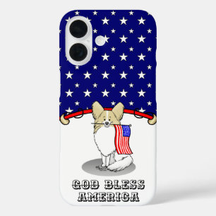 Patriottische Amerikaanse vlag Amerikaanse vlag Pa iPhone 16 Hoesje