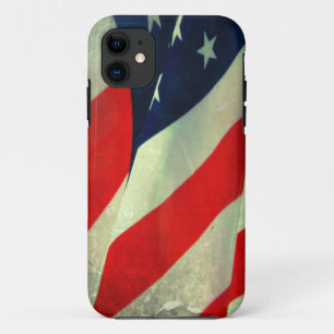 Patriottische Amerikaanse vlag Apple iPhone 11 Rob Hoesje