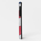 Patriottische Amerikaanse vlag Case-Mate iPhone Case (Achterkant/links)