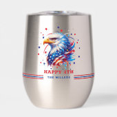 Patriottische Amerikaanse vlag Eagle (Voorkant)