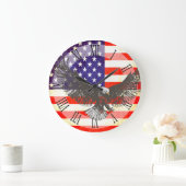 Patriottische Amerikaanse vlag Grote Klok (Huis)