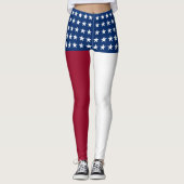 Patriottische Amerikaanse vlag Leggings (Voorkant)