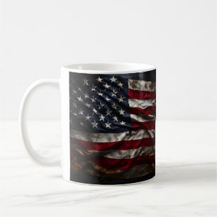 Patriottische Amerikaanse vlag mok