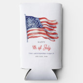 Patriottische Amerikaanse vlag op 4 juli (Voorkant)