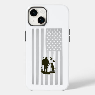 Patriottische Amerikaanse Vlag Outdoor Avontuur Si Case-Mate iPhone 14 Hoesje