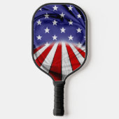 Patriottische Amerikaanse vlag Pickleball Paddle (Achterkant)