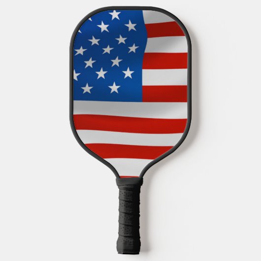 PATRIOTTISCHE AMERIKAANSE VLAG PICKLEBALL PADDLE (Achterkant)