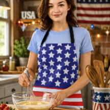 Patriottische Amerikaanse vlag Sterren en Strepen 