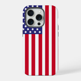 Patriottische Amerikaanse vlag Sterren & Strepen A iPhone 15 Pro Hoesje