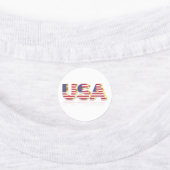 Patriottische Amerikaanse vlag Stickers (Aangebracht)