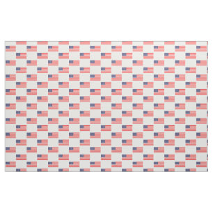 Patriottische amerikaanse vlag stof