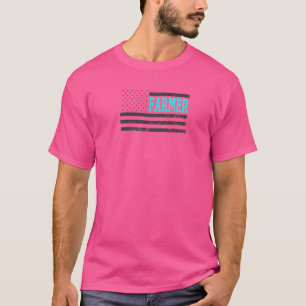 Patriottische Amerikaanse vlag T-shirt
