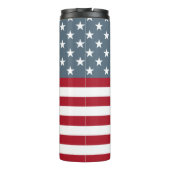 Patriottische Amerikaanse vlag Thermosbeker (Achterkant)