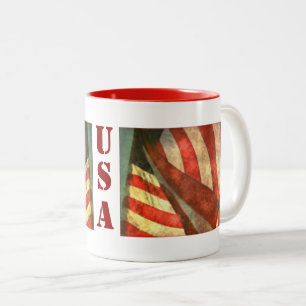 Patriottische Amerikaanse vlag VS Mok