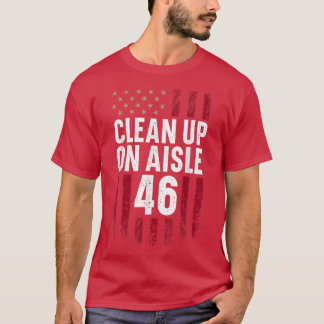 Patriottische Amerikaanse vlag VS schoonmaken ai T-shirt