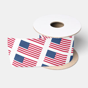 Patriottische Amerikaanse Vlaggen Lint