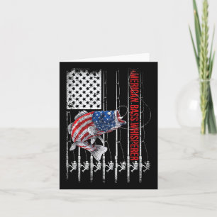 Patriottische Anglers Amerikaanse B Pro Whisperer Kaart