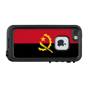 Patriottische Angolese vlag LifeProof FRÄ’ iPhone SE/5/5s Hoesje