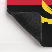 Patriottische Angolese vlag Muismat (Hoek)