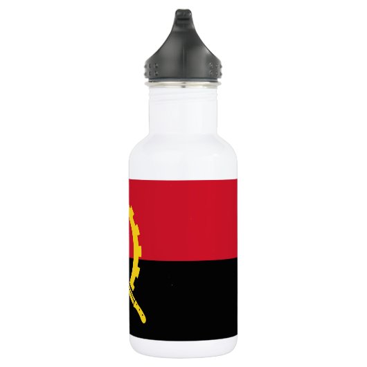Patriottische Angolese vlag Waterfles (Rechts)