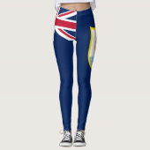 Patriottische Anguilla-vlag Leggings (Voorkant)