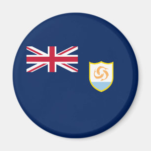 Patriottische Anguilla-vlag Magneet