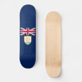 Patriottische Anguilla Vlag Skateboard (Voorkant)