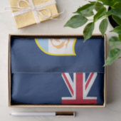 Patriottische Anguilla-vlag Tissuepapier (Geschenk)