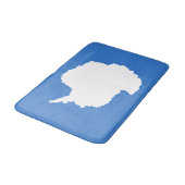 Patriottische Antarctica-vlag Badmat (Gekanteld)