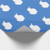 Patriottische Antarctica-vlag Cadeaupapier (Hoek)