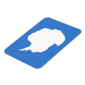 Patriottische Antarctica-vlag Magneet (Linkerzijde)