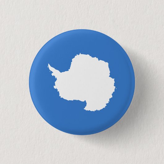 Patriottische Antarctica-vlag Ronde Button 3,2 Cm (Voorkant)
