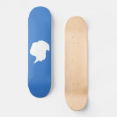 Patriottische Antarctica-vlag Skateboard (Voorkant)
