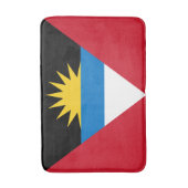 Patriottische antigua en Barbuda-vlag Badmat (Voorkant Verticaal)