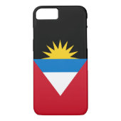 Patriottische antigua en Barbuda-vlag Case-Mate iPhone Case (Achterkant)