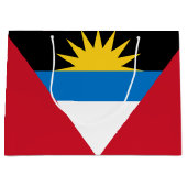 Patriottische antigua en Barbuda-vlag Groot Cadeauzakje (Voorkant)