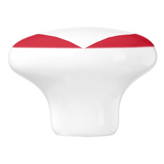 Patriottische antigua en Barbuda-vlag Keramische Knop (Zijkant)