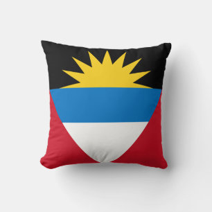 Patriottische antigua en Barbuda-vlag Kussen