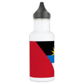 Patriottische antigua en Barbuda-vlag Waterfles (Links)