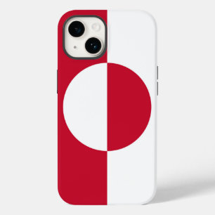 Patriottische Apple 14 Hoesje-Mate, Groenland Case-Mate iPhone 14 Hoesje