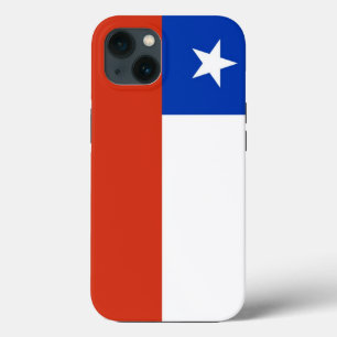 Patriottische Apple Case-Mate, Chileense vlag iPhone 13 Hoesje