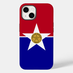 Patriottische Apple Hoesje-Mate 14, vlag Dallas Case-Mate iPhone 14 Hoesje