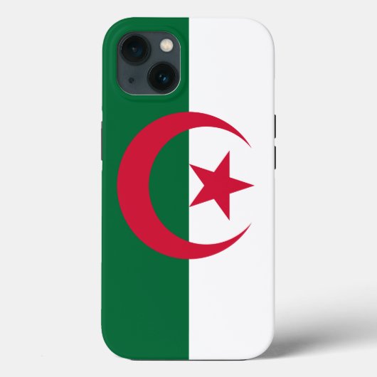 Patriottische Apple Hoesje-Mate, Algerijnse vlag Case-Mate iPhone Case (Achterkant)