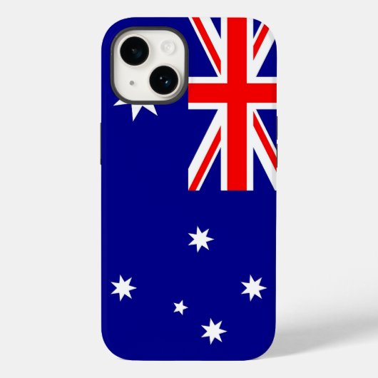 Patriottische Apple Hoesje-Mate, Australië vlag Ho Case-Mate iPhone Case (Achterkant)