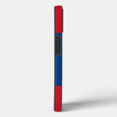 Patriottische Apple Hoesje-Mate, Belize vlag Case-Mate iPhone Case (Achterkant / Rechts)