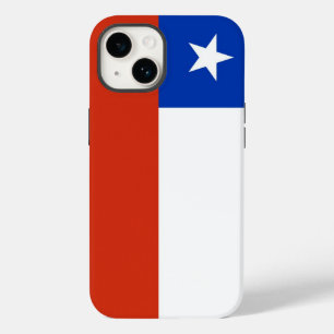 Patriottische Apple Hoesje-Mate, Chili vlag Hoesje